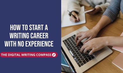 A modern home office setup perfect for starting a content writing career.